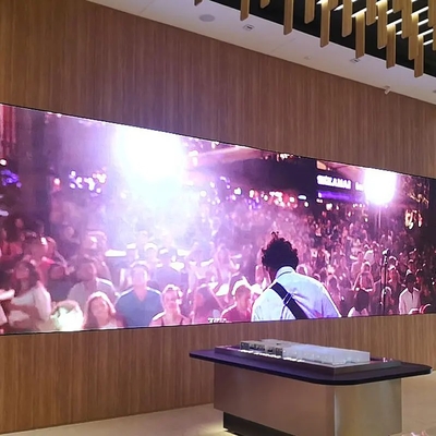 P2.5 Indoor LED Video Wall Panel 60 Sqm HD Display Screen Front Serviceable & Energy Saving CE ROHS FCC Certified