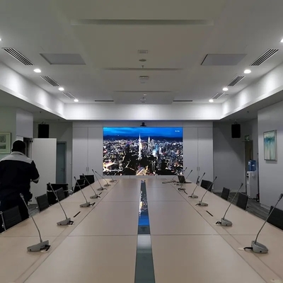 P2.5 Indoor LED Video Wall Panel 60 Sqm HD Display Screen Front Serviceable & Energy Saving CE ROHS FCC Certified