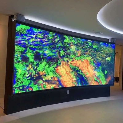 REISS UHD Pitch Indoor 4k 8k LED Display Screen Front Loading Panel System 600mm X 337.5 mm Cabinets