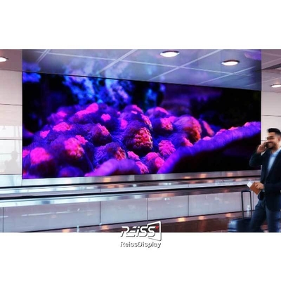 REISS Small Pixel Pitch 16:9 P0.9 P1.2 P1.5 P1.8 P2 Indoor Led Video Wall Display Screen Panel