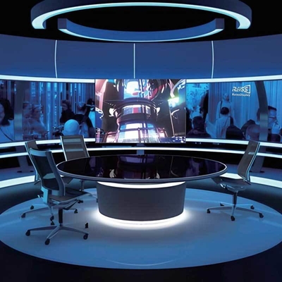 REISS HD Small Pixel Pitch Full Color P1.667 Indoor LED Display for Meeting Room