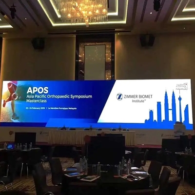 P1.56 P1.95 P2.5 P2.6 P2.9 P3.91 Full Color Indoor LED Display Rental for Conferences and Churches