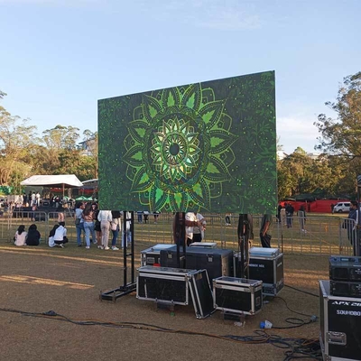 High-Brightness LED Display 7680Hz Refresh Rate IP65 Waterproof ROHS/CE/FCC Certified Custom Rental Screen