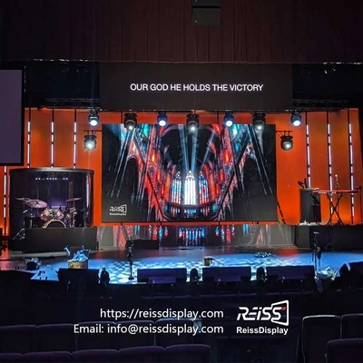 Creative Church LED Wall Solution with SDK Function 500x500mm Die Cast Aluminum Display Screens P1.9 P2.5 P2.6 P2.9 P3.91 Series