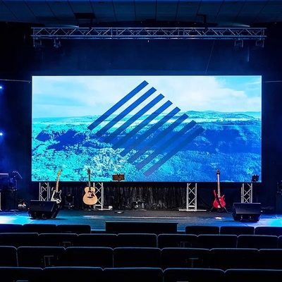 Professional Manufacturer Full Color P2.6mm Indoor HD 3840Hz LED Video Screen Display for Church