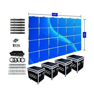 Professional Easy Handle Led Wall Screen Indoor Outdoor Led Panel Screen 7680Hz Full Color Stage Background Led Stage Screen
