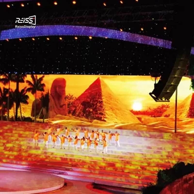 Professional Easy Handle Led Wall Screen Indoor Outdoor Led Panel Screen 7680Hz Full Color Stage Background Led Stage Screen